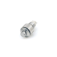 8mm momentary latching without led push button switch