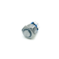 Comprehensive High Head Metal 22mm Waterproof Latching Momentary Illuminated Push Button Switch