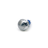 12mm flat head momentary IP65 push button switch