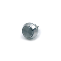Flat round head stainless steel push button switch