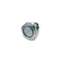 28mm Stainless Steel Self-reset Momentary Push Button Switch
