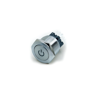 25mm With Power Symble Led Push Button Switch